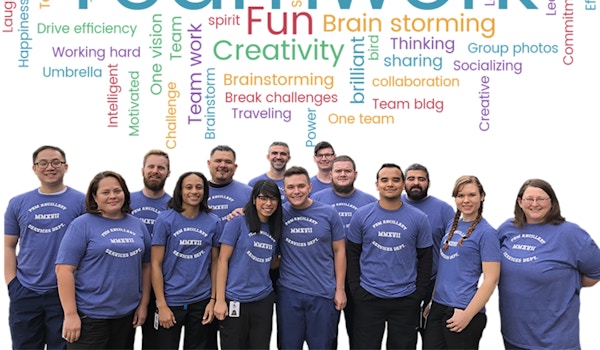 Pbm Lab's 2017 Ancillary Services Team Group T-Shirt Photo