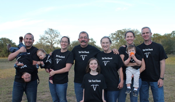 Ford Family On Tait Ford Ranch For Thanksgiving  T-Shirt Photo