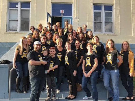 Sherman School Teachers Support One Of Our Own T-Shirt Photo