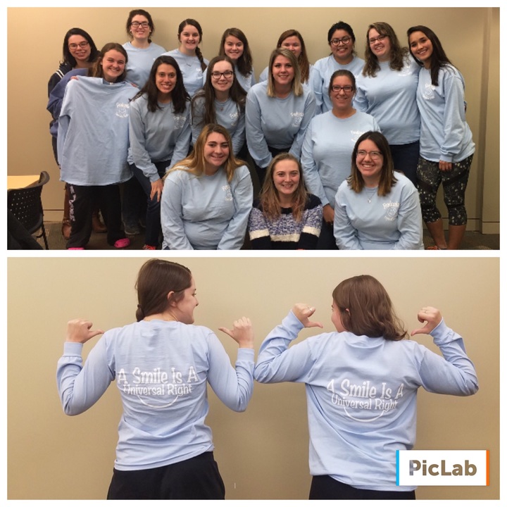 Fredonia Operation Smile's What Makes You Smile T-Shirt Photo