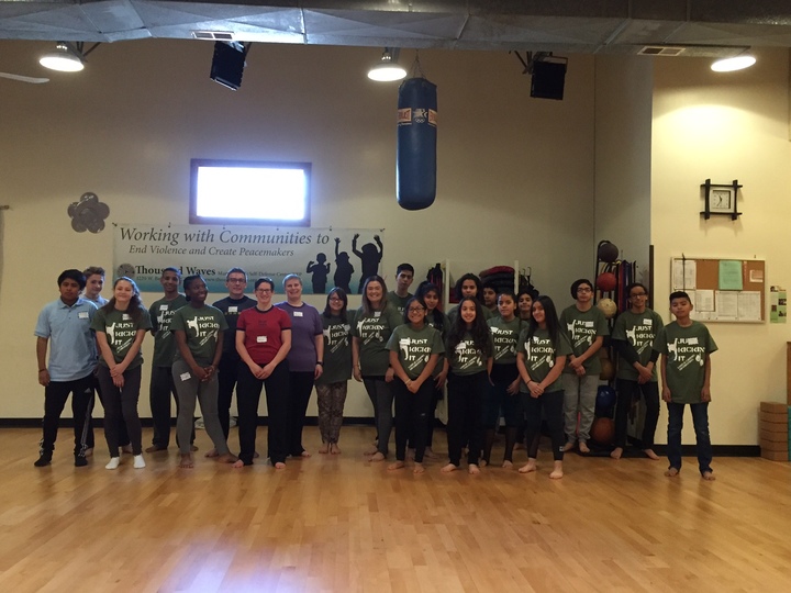 Cardio Kickboxing @ Self Defense Class! T-Shirt Photo