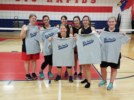 2017 Women's Volleyball Tournament Champions T-Shirt Photo