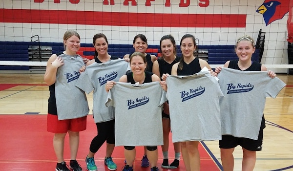 2017 Women's Volleyball Tournament Champions T-Shirt Photo