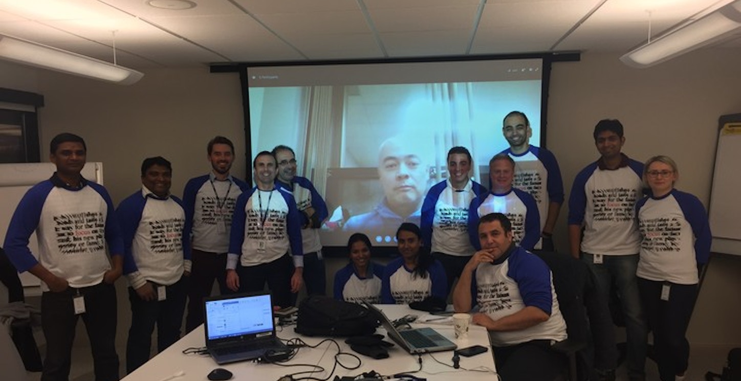 Picture of Fo Cu S Team Sap Launch Custom T-Shirt Design Fo Cu S Team Sap Launch T-Shirt Photo
