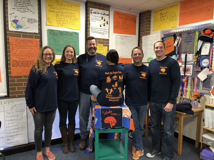 Celebrating 10 Years Of Ap Psychology T-Shirt Photo