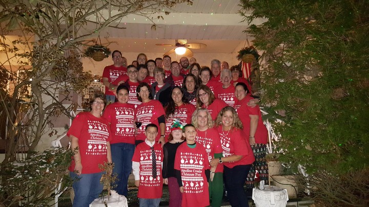 Appollina Cousins Christmas Party 2017 T-Shirt Photo