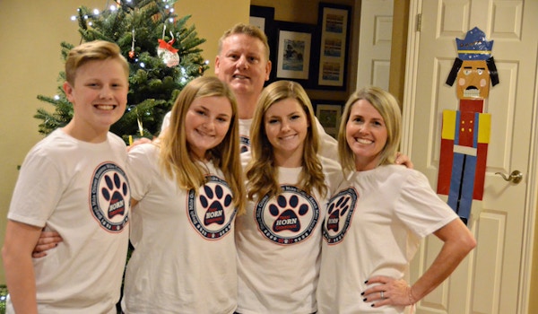 Picture of Team Horn Christmas Custom T-Shirt Design Team Horn Christmas T-Shirt Photo
