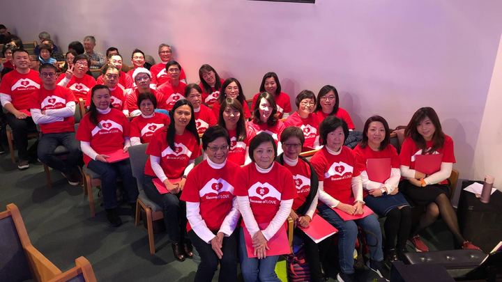 "Because Of Love" Evangelical Christmas Eve Event T-Shirt Photo