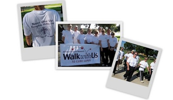 Walking For Lupus! T-Shirt Photo