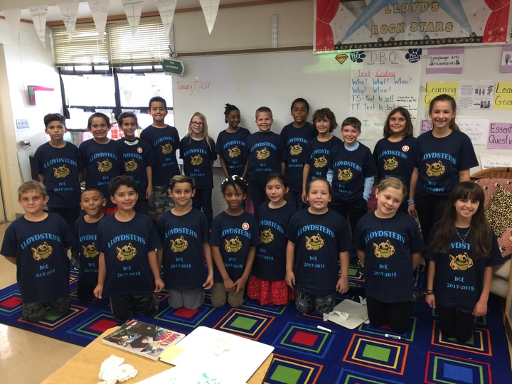 The 2017 2018 Lloydsters! T-Shirt Photo