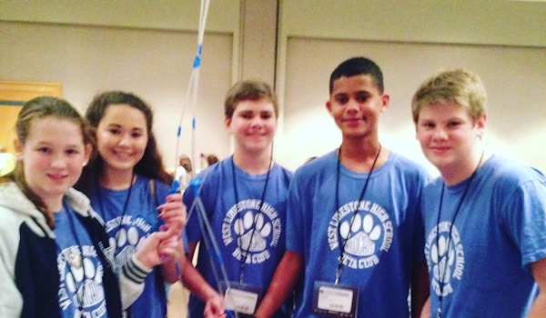 Junior Beta Students Competing At Convention.  T-Shirt Photo
