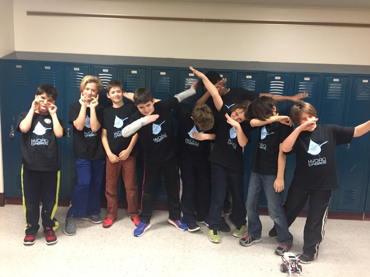 Hydro Dabbers And Lego Robotics  T-Shirt Photo