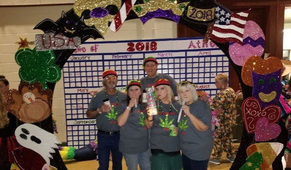 Picture of Holidaze Mardi Gras Ball Custom T-Shirt Design Holidaze Mardi Gras Ball T-Shirt Photo