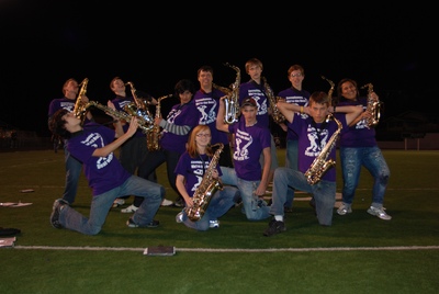 Fhs Marching Bulldog Saxes T-Shirt Photo