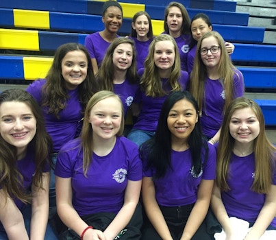 Pumped To Sing In Our Purple Shirts T-Shirt Photo