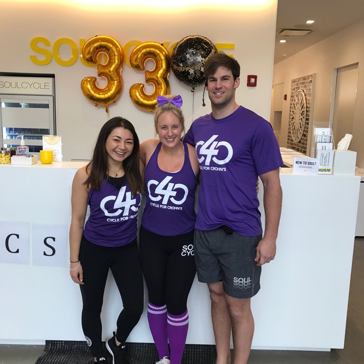 Cycle For Crohn's Charity Event T-Shirt Photo