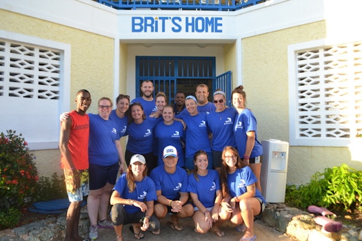 #Love Lives Here At Brit's Home In Haiti! T-Shirt Photo
