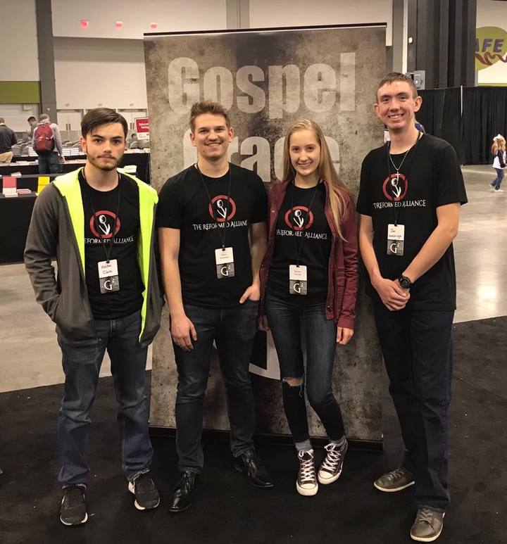 The Reformed Alliance Blog Team T-Shirt Photo