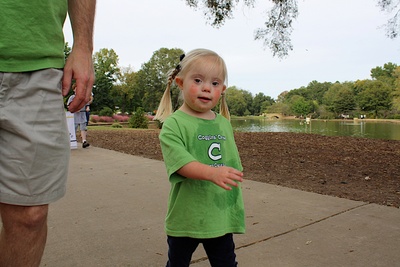 Avery At The Charlotte Buddy Walk T-Shirt Photo