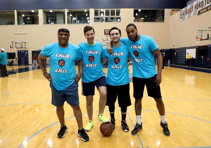 True Grit Team 3 On 3 Basketball Tournament T-Shirt Photo