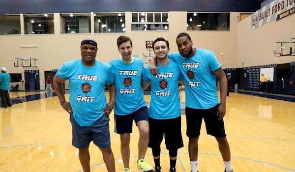 True Grit Team 3 On 3 Basketball Tournament T-Shirt Photo