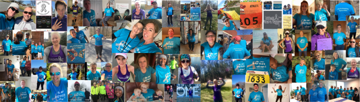 Supporting My Mom In Her Battle Against Brain Cancer T-Shirt Photo