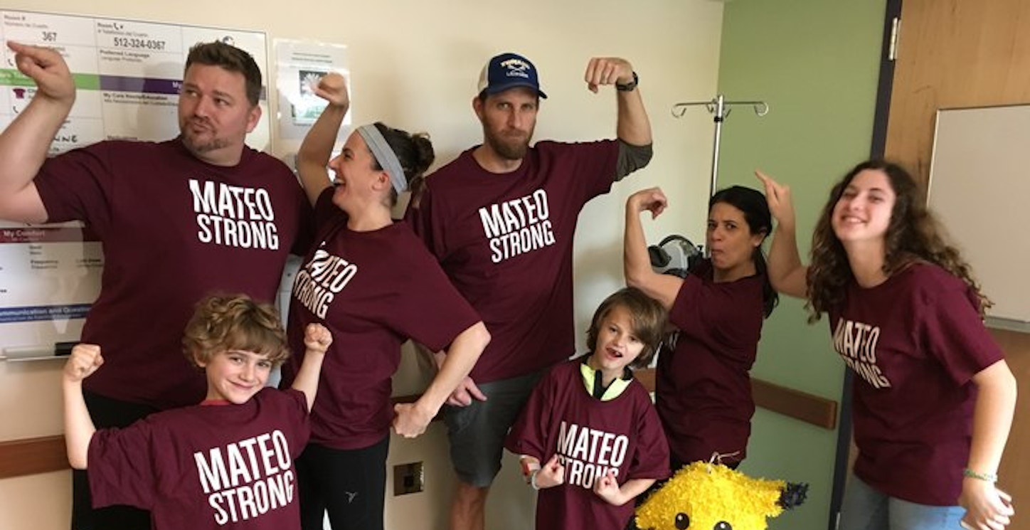 Mateo’s Awesome Support Group At The Children’s Hospital In Austin, Tx T-Shirt Photo