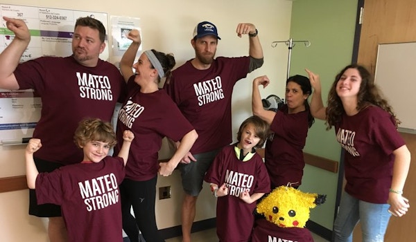 Mateo’s Awesome Support Group At The Children’s Hospital In Austin, Tx T-Shirt Photo