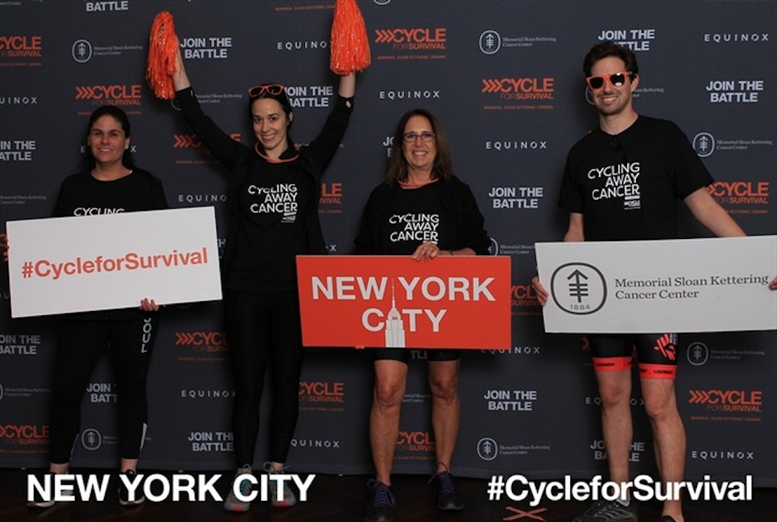 Cycle For Survival 2018, Nyc T-Shirt Photo