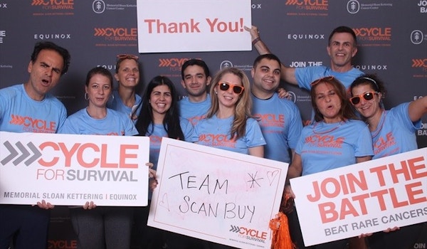 Team Scanbuy   Cycle For Survival 2018 T-Shirt Photo