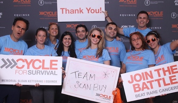 Picture of Team Scanbuy Cycle For Survival 2018 Custom T-Shirt Design Team Scanbuy Cycle For Survival 2018 T-Shirt Photo