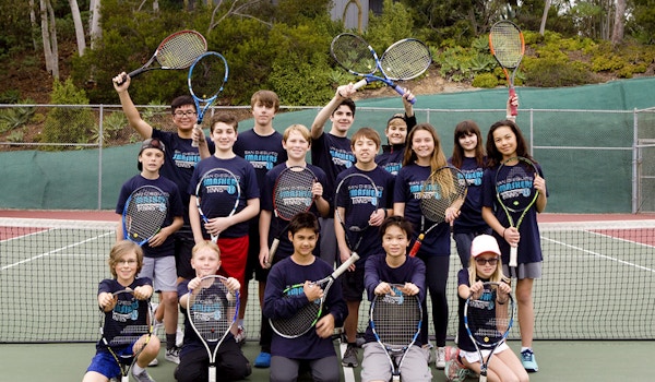 San Dieguito Smashers Junior Tennis Team T-Shirt Photo