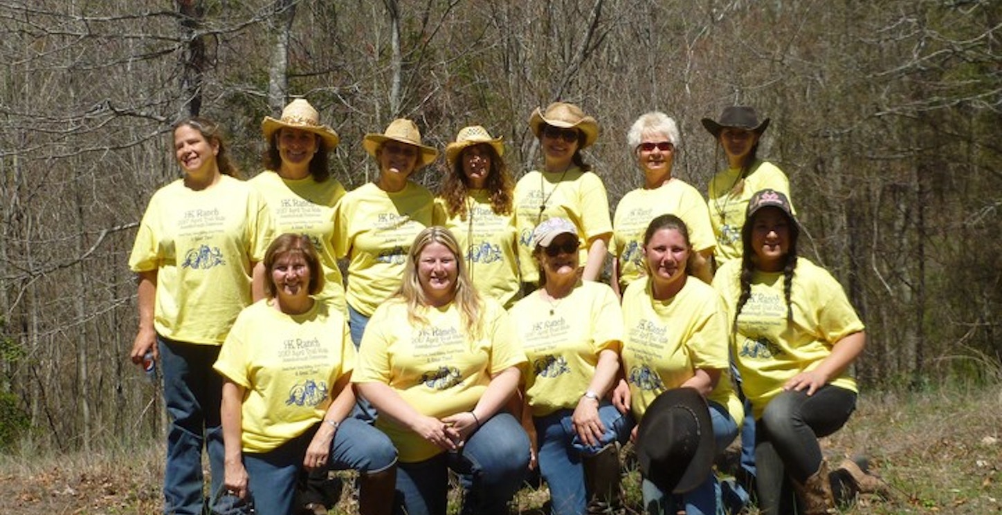 Women Of The Rk Ranch Spring Ride, Jonesborogh Tenn. T-Shirt Photo