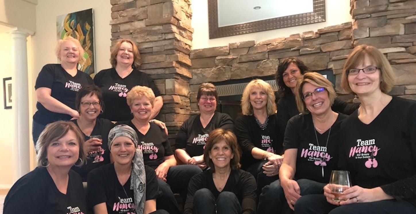 Team Nancy   "Breast" Friends!  T-Shirt Photo