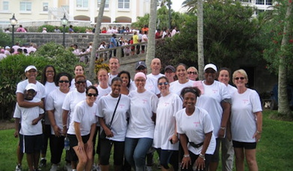 Team Bean Breast Cancer Walk Fundraiser T-Shirt Photo