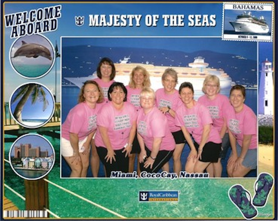 Dryden Girls 45 Th Birthday Booze Cruise T-Shirt Photo