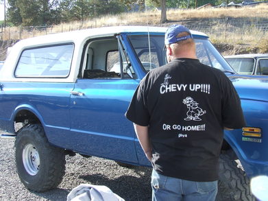 71 K5 Blazer Paint T-Shirt Photo