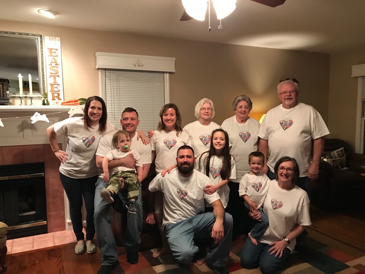 We Love Someone With Autism T-Shirt Photo