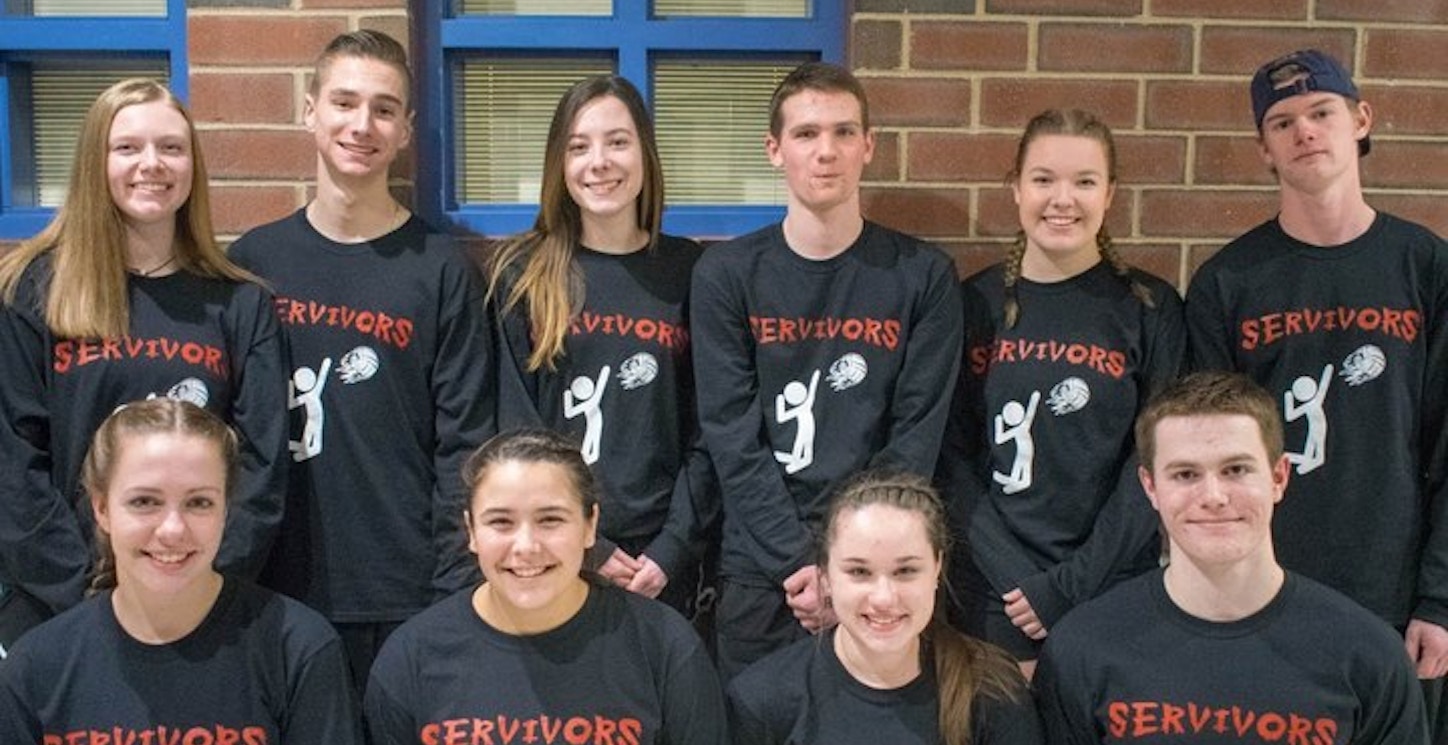 The Servivors Of A Volleyball Tournament T-Shirt Photo
