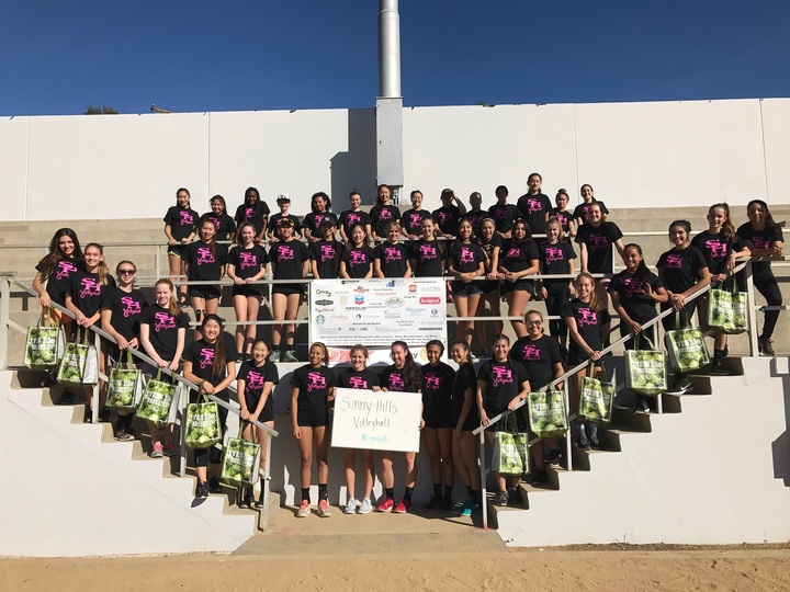 Sunny Hills Volleyball T-Shirt Photo