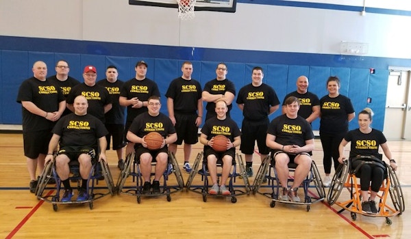 Picture of Seneca County Corrections Wheelchair Basketball Tournament Custom T-Shirt Design Seneca County Corrections Wheelchair Basketball Tournament T-Shirt Photo