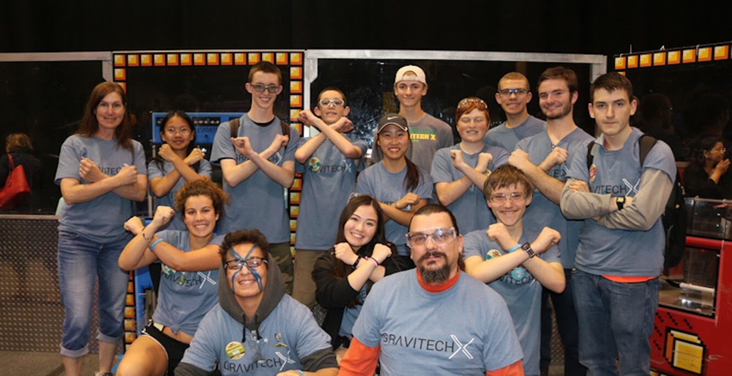 Gravitech X First Robotics Team T-Shirt Photo