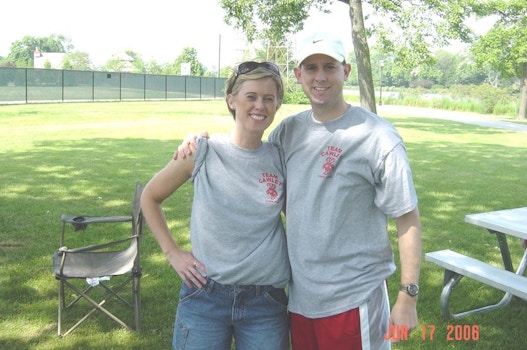 The Heart & Soul Of Team Cawley At The 2006 Liver Walk T-Shirt Photo