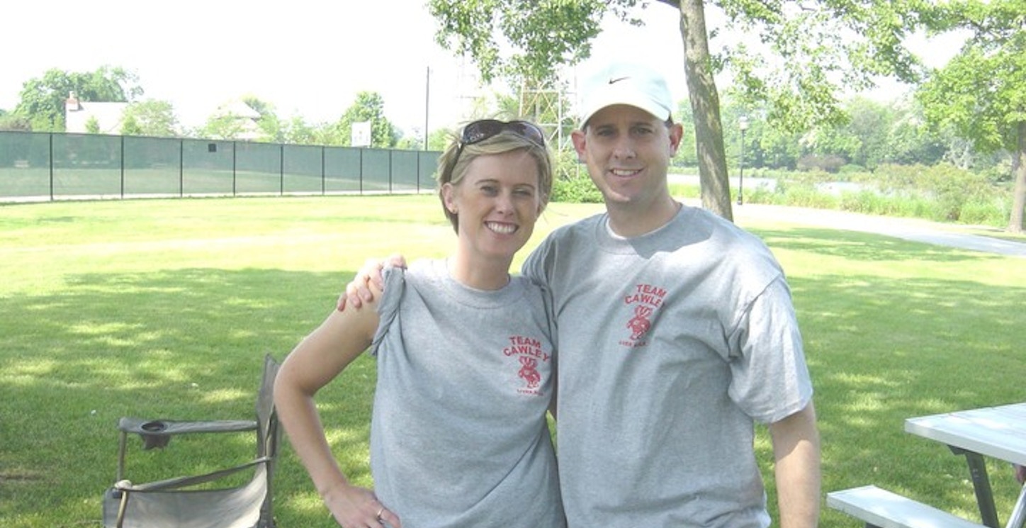 The Heart & Soul Of Team Cawley At The 2006 Liver Walk T-Shirt Photo