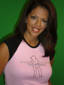 Fantasy Sports World Girl Susanna T-Shirt Photo