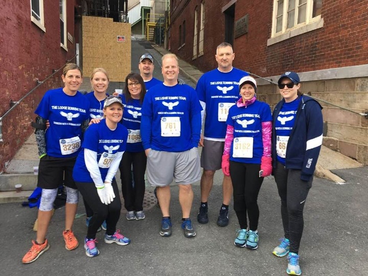 Runners And Drinkers  T-Shirt Photo