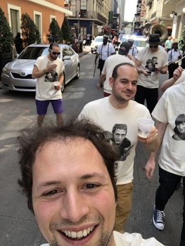 Bachelor Party Second Line Parade T-Shirt Photo