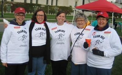 Team Dee Chicago Step Out For Diabetes T-Shirt Photo