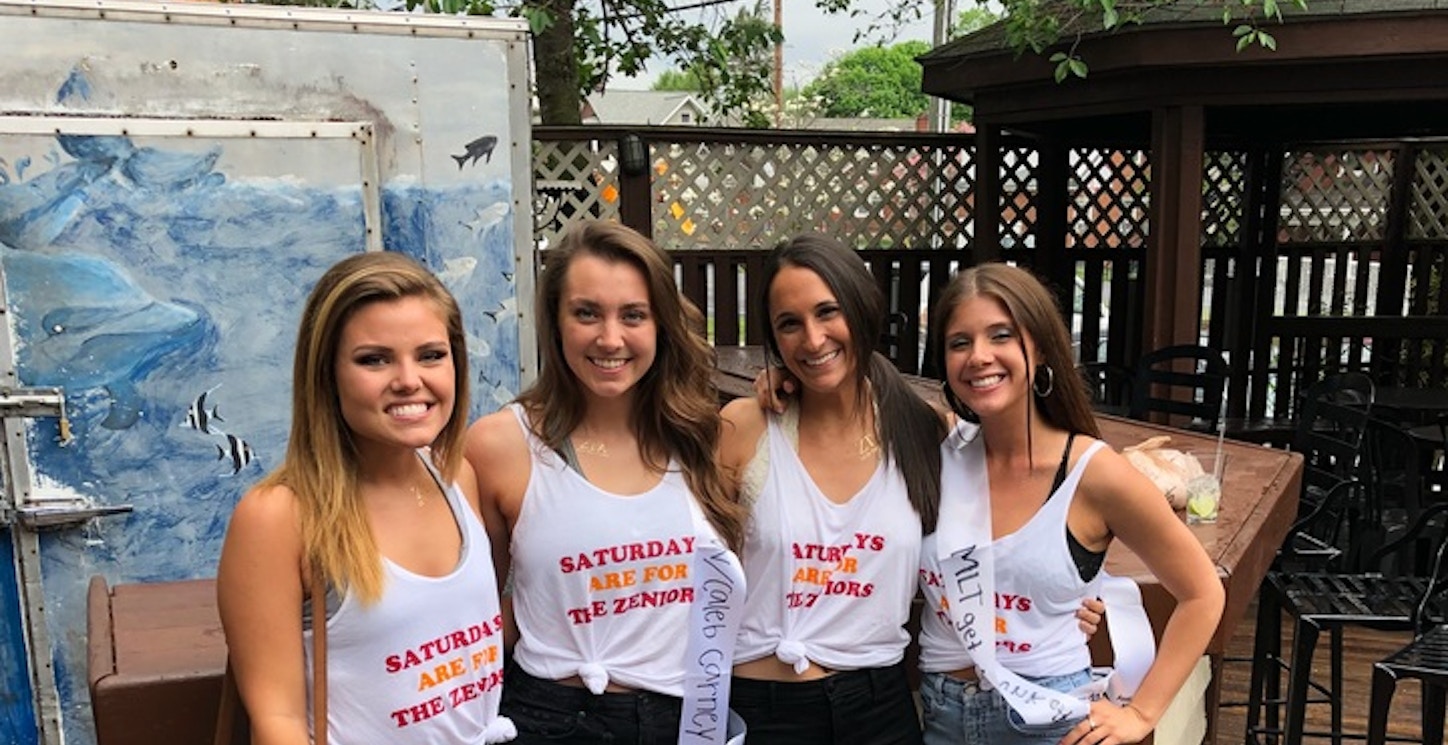 Virginia Tech Senior Bar Crawl! T-Shirt Photo