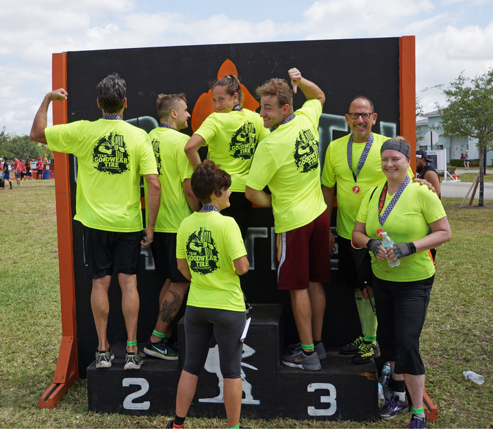 Finishing The Goliath Gauntlet T-Shirt Photo